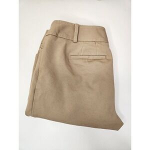 Talbots‎ Hampshire Ankle Straight Leg Pants Womens Size 2P Khaki